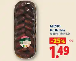 Lidl Alesto bio datteln Angebot