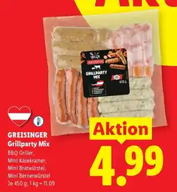 Lidl Greisinger grillparty mix Angebot