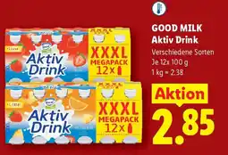 Lidl Good milk aktiv drink Angebot
