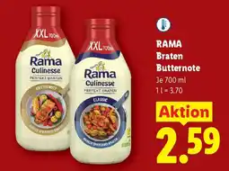 Lidl Rama braten butternote Angebot