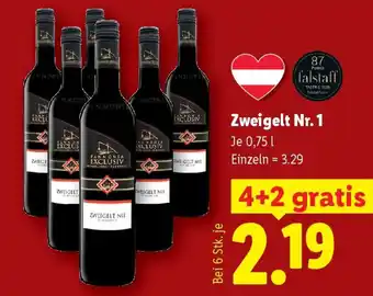 Lidl Zweigelt Nr. 1 Angebot