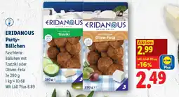 Lidl Eridanous party bällchen Angebot