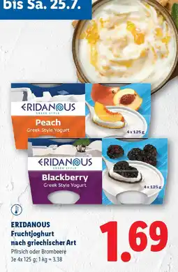 Lidl Eridanous fruchtjoghurt nach griechischer art Angebot
