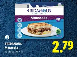 Lidl Eridanous moussaka Angebot