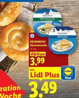 Lidl Eridanous käseschnecke Angebot