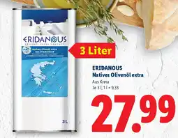 Lidl Eridanous natives olivenöl extra Angebot