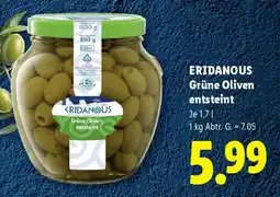 Lidl Eridanous grüne oliven entsteint Angebot