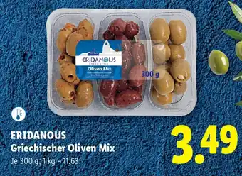 Lidl Eridanous griechischer oliven mix Angebot