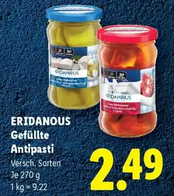 Lidl Eridanous gefüllte antipasti Angebot