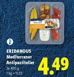 Lidl Eridanous mediterraner antipastiteller Angebot