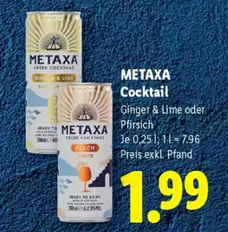 Lidl Metaxa cocktail Angebot