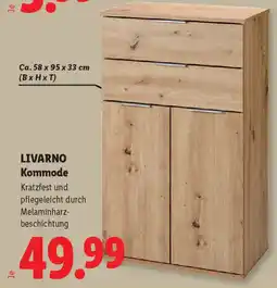 Lidl Livarno kommode Angebot