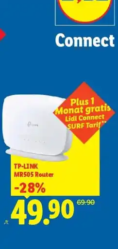 Lidl Tp-link mr505 router Angebot