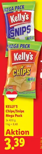 Lidl Kelly's chips/snips mega pack Angebot