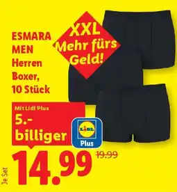 Lidl Esmara men herren boxer Angebot