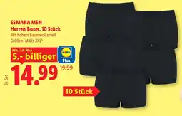 Lidl Esmara men herren boxer Angebot