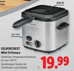 Lidl Silvercrest mini fritteuse Angebot