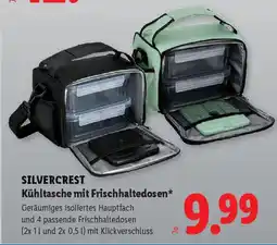 Lidl Silvercrest kühltasche mit frischhaltedosen Angebot