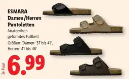 Lidl Esmara damen/herren pantoletten Angebot
