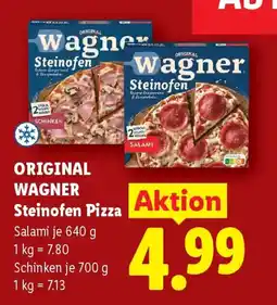 Lidl Original wagner steinofen pizza Angebot
