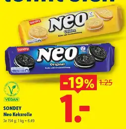 Lidl Sondey Neo Keksrolle Angebot