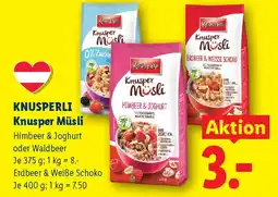 Lidl Knusperli knusper müsli Angebot
