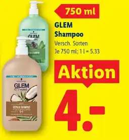 Lidl Glem shampoo Angebot