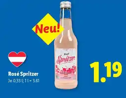 Lidl Rosé spritzer Angebot