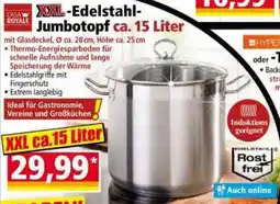 Norma Casa Royale XXL-Edelstahl-Jumbotopf Angebot