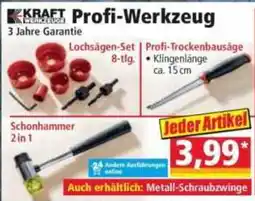 Norma KRAFT Profi-Werkzeug Angebot