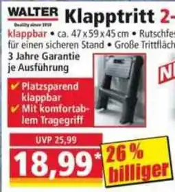 Norma WALTER Klapptritt Angebot