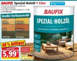 Norma BAUFIX Spezial-Holzöl Angebot