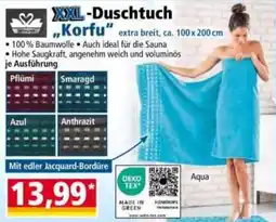 Norma XXL-Duschtuch "Korfu" Angebot