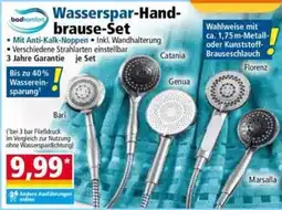Norma Wasserspar-Handbrause-Set badkomfort Angebot