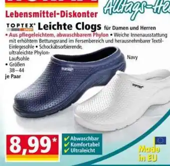 TOPTEX Leichte Clogs