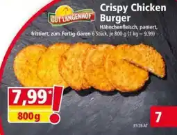 Norma Crispy Chicken Burger Gut Langenhof Angebot
