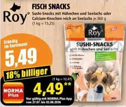 Norma Roy Fisch Snacks Angebot
