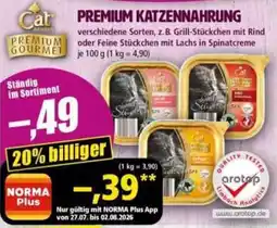 Norma Cat Premium Gourmet Katzenfutter Angebot