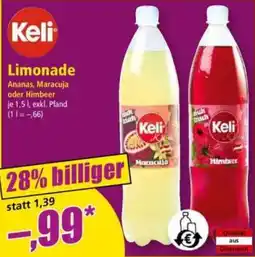 Norma Keli Limonade Angebot