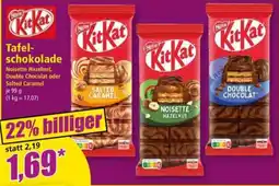 Norma KitKat Tafelschokolade Angebot