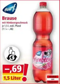 Norma Surf Brause mit Himbeergeschmack Angebot