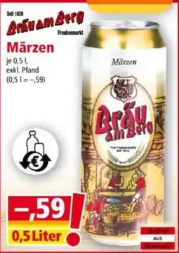 Norma Bräu am Berg Märzen Angebot