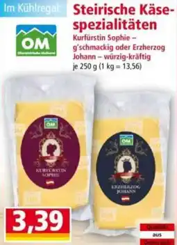 Norma Steirische Käsespezialitäten Angebot