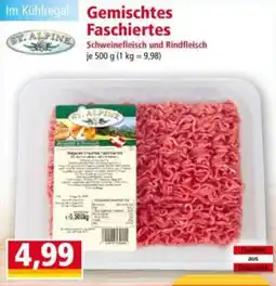 Norma Gemischtes Faschiertes Schweinefleisch und Rindfleisch Angebot