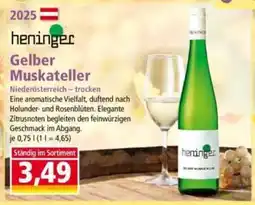 Norma Heninger Gelber Muskateller Angebot