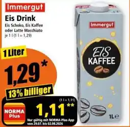 Norma Immergut Eis Kaffee Angebot