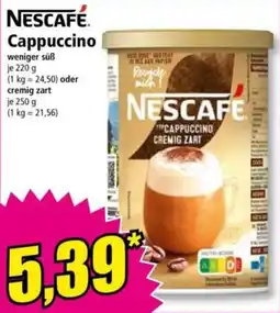 Norma Nescafe Cappuccino Angebot