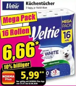 Norma Küchentücher Veltie Angebot