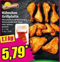 Norma Gut Langenhof Hähnchen Grillplatte Angebot