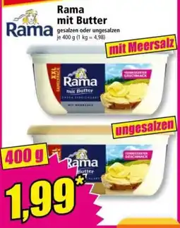 Norma Rama mit Butter Angebot